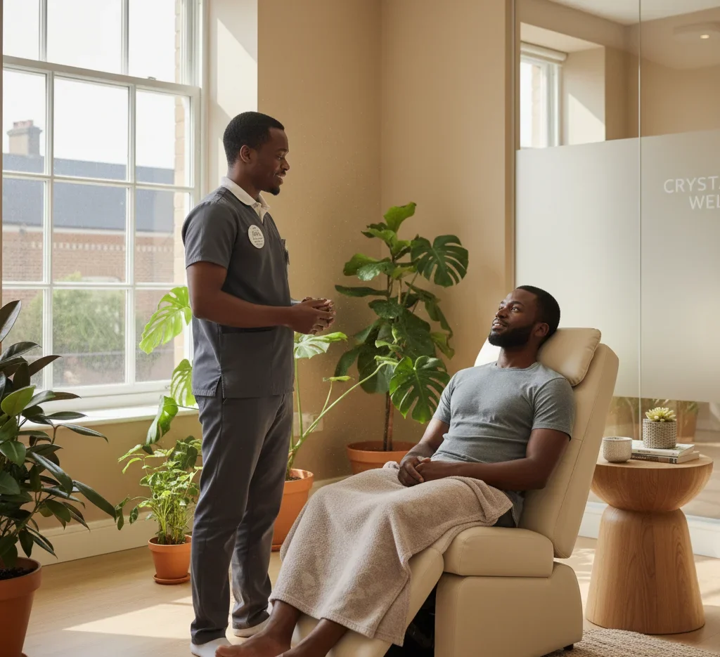 Indian Head Massage services available in Gipsy Hill at Elysia Wellness.