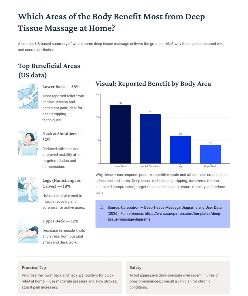 Which Areas of the Body Benefit Most from Deep Tissue Massage at Home
